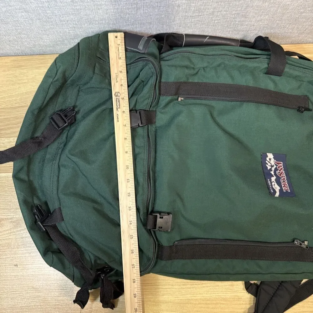 Vtg 90s JanSport Convertible Travel Pack Duffel Backpack USA Mint Hiking Camping